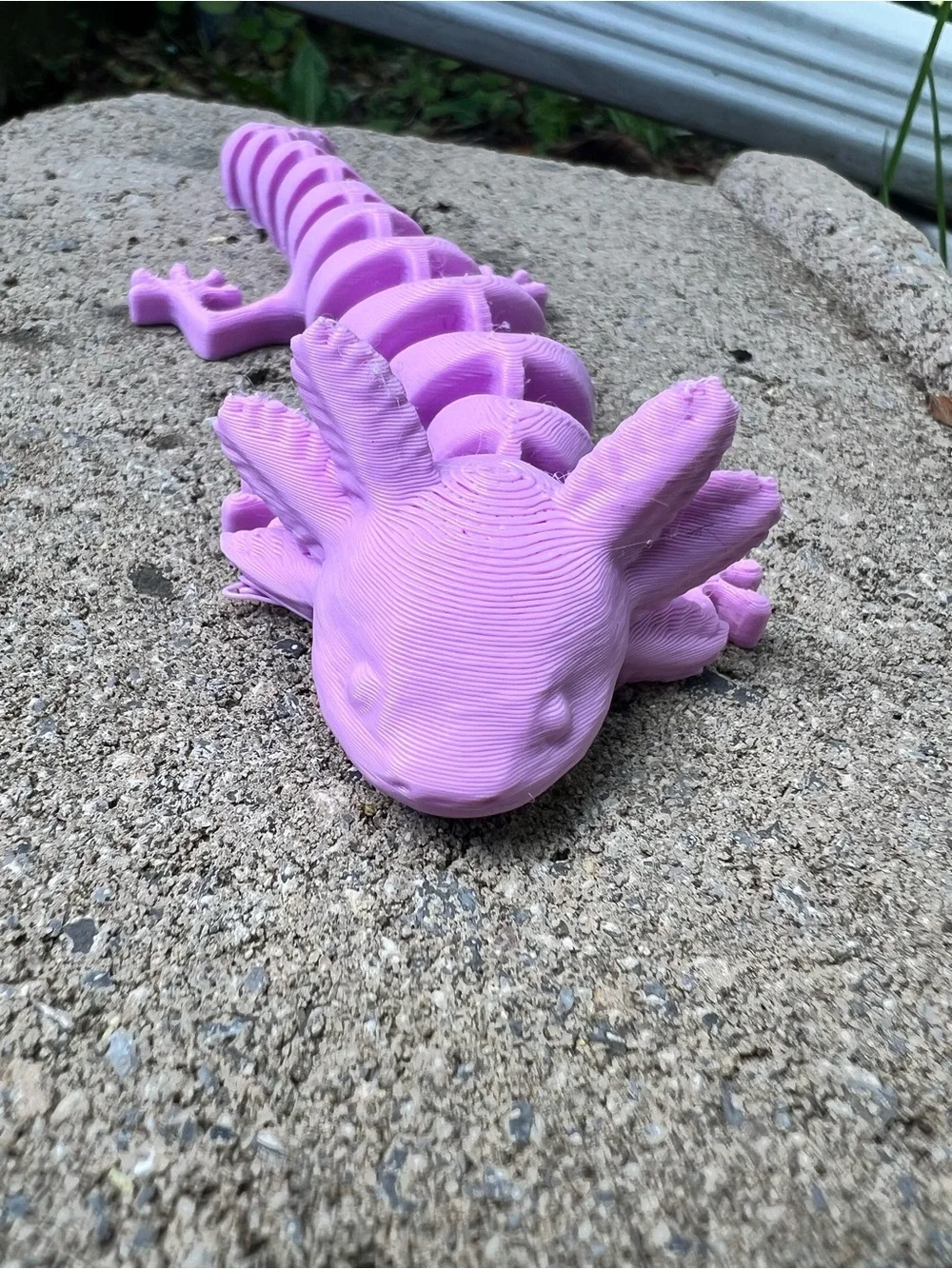 3D printed axolotls